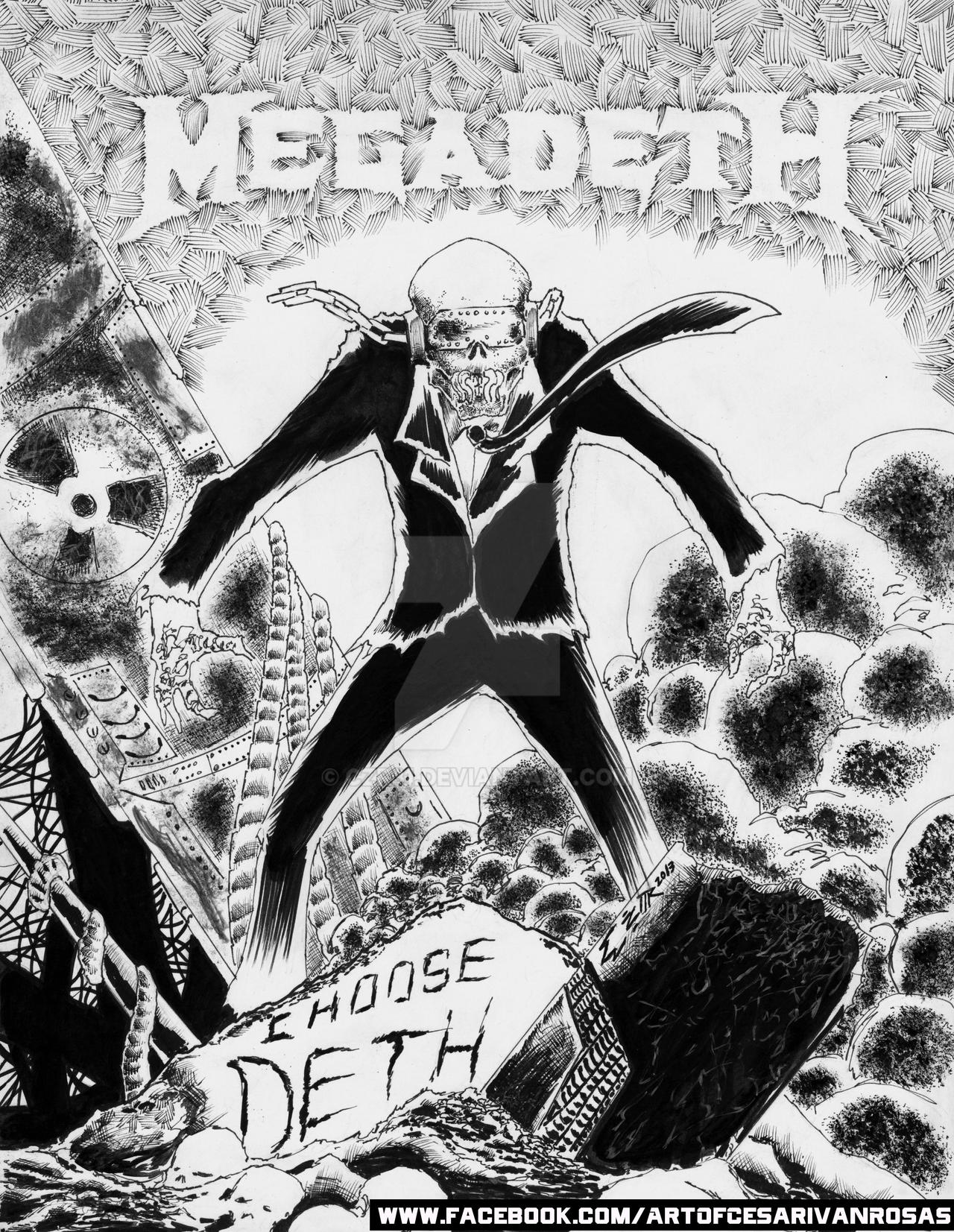 Vic Rattlehead(Megadeth) - Rest in Pieces by CZR31 on DeviantArt