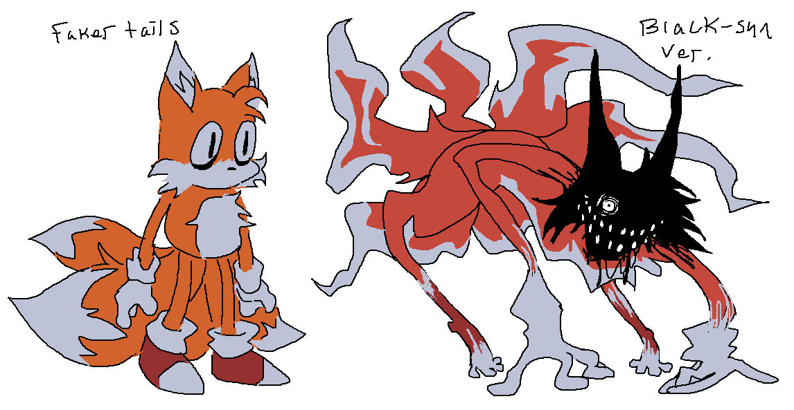 faker tails be like by xXJoeSucksToesXx on DeviantArt