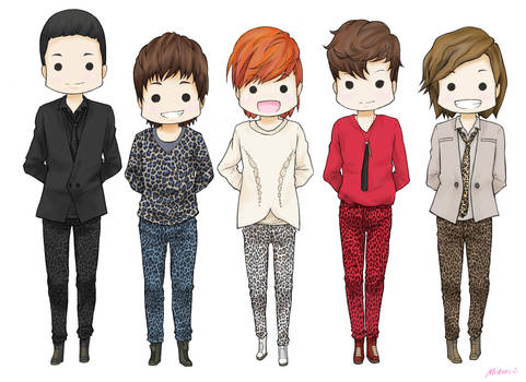 SHINee Hello (Chibi Ver.)