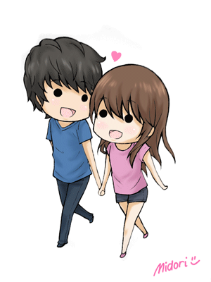 Cute couple online animated pics