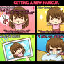 Chibi Reiko #1 - Getting a New Haircut.