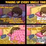 Chibi Reiko #2 - Waking up every single time.
