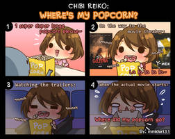 Chibi Reiko #29 - Where's My Popcorn?