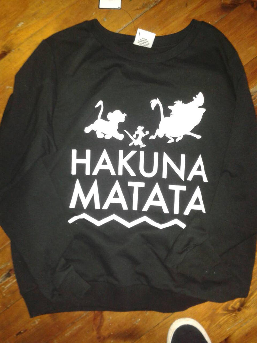 Lion King Hakuna Matata Primark jumper! by Daniellee14 on DeviantArt