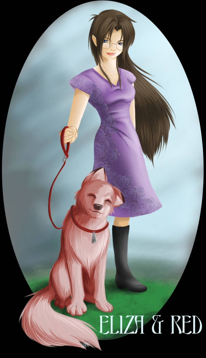 Eliza n Red by TsukiKamiKat on DeviantArt