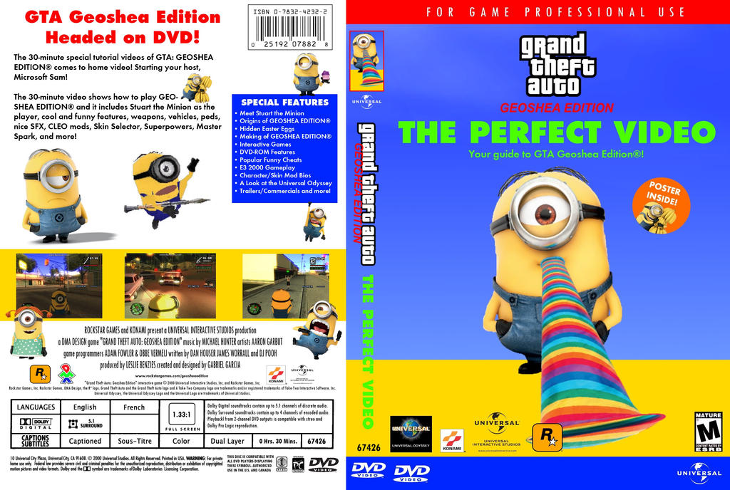 GTA GSE Prefect Video Full DVD Cover Art (2000) by geoshea on DeviantArt