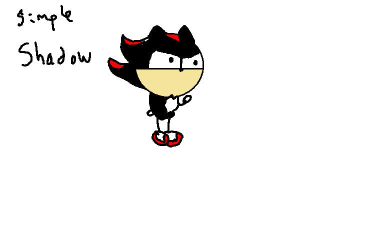 Simple Shadow Character simple shadow by toonlink123456789 on DeviantArt