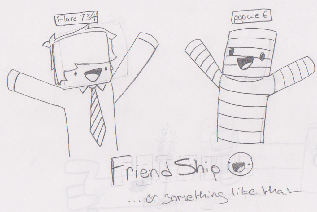 Minecraft Friendship by BlauwkintheBlauwks on DeviantArt