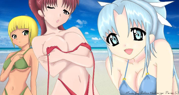 Girls At The Beach