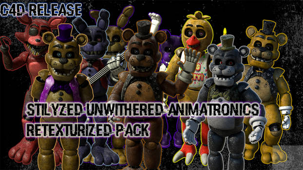 Unwithered Animatronics in FNaF 2 Mod released! by RealZBonnieXD on  DeviantArt