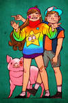 Gravity Falls by Tanmorna