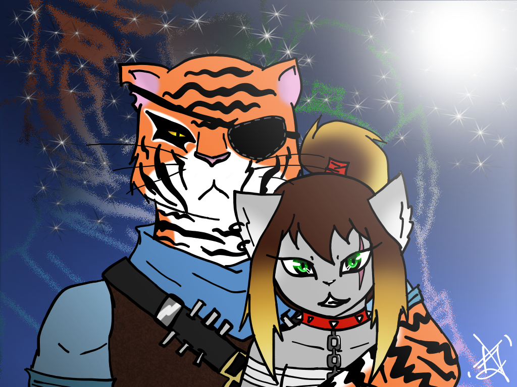 JessyXTigerclaw - Star Night by ArtisticJessy