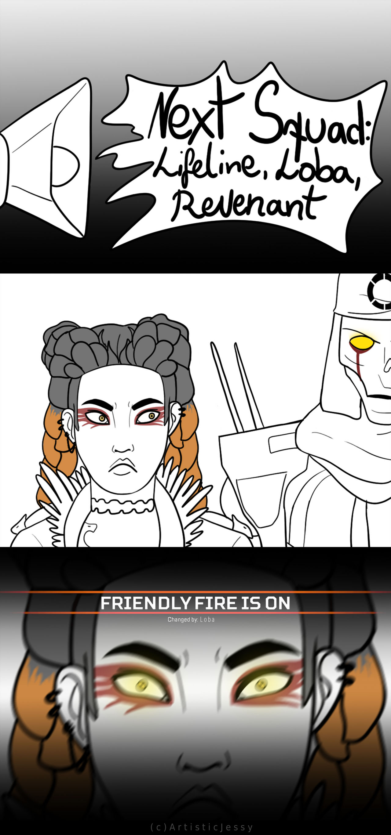 Apex Loba Teaming With Revenant By Artisticjessy On Deviantart Apex Loba Teaming With Revenant By Artisticjessy On Deviantart