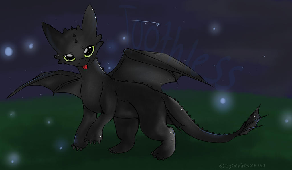 Whight Toothless Toothless by WhiteWolf199 on DeviantArt