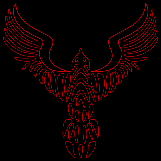 Crow - Phoenix Outline