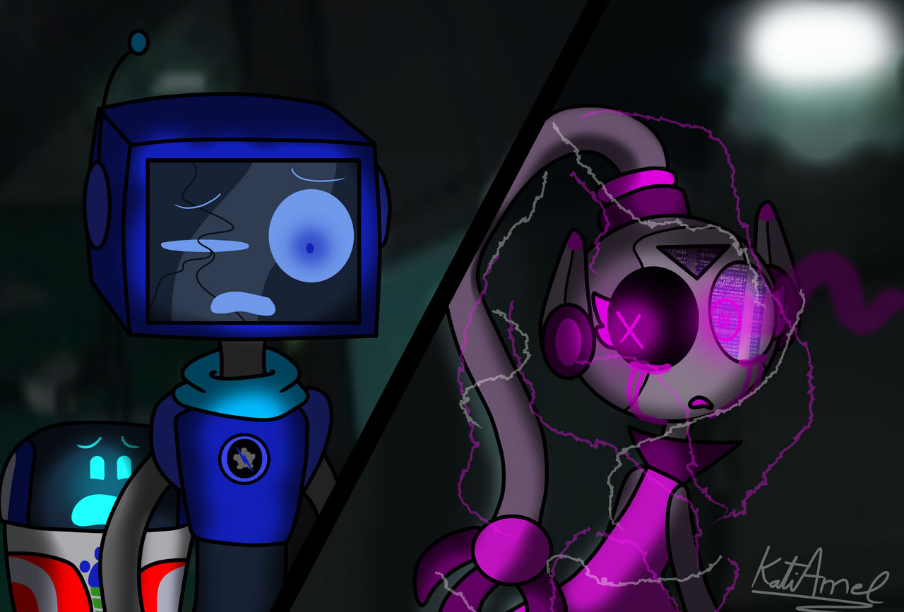 Fakescreenshot: Pink Bot...!? by KatiAmel on DeviantArt