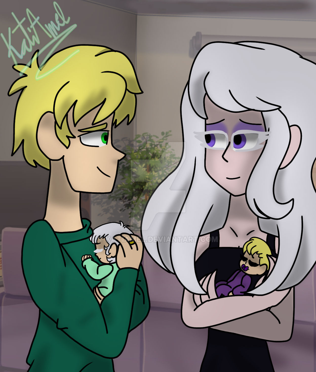 Proud parents by KatiAmel on DeviantArt