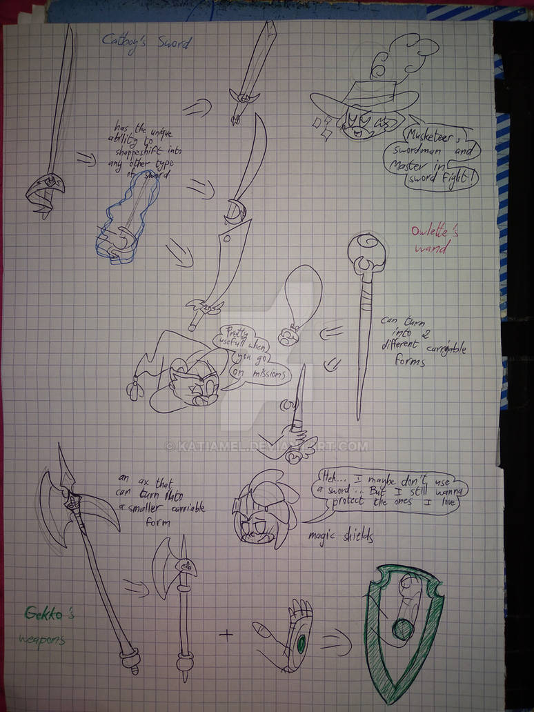 Fantasy AU Magic tools 2 by KatiAmel on DeviantArt