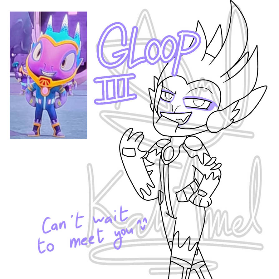 Gloop III art test by KatiAmel on DeviantArt