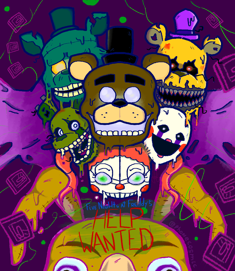 Fnaf Help Wanted by Phonecosmic on DeviantArt