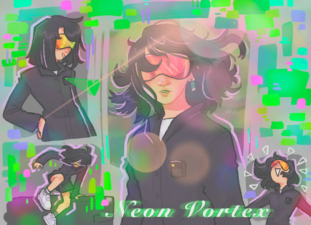 Neon Vortex by Sp00kberry on DeviantArt