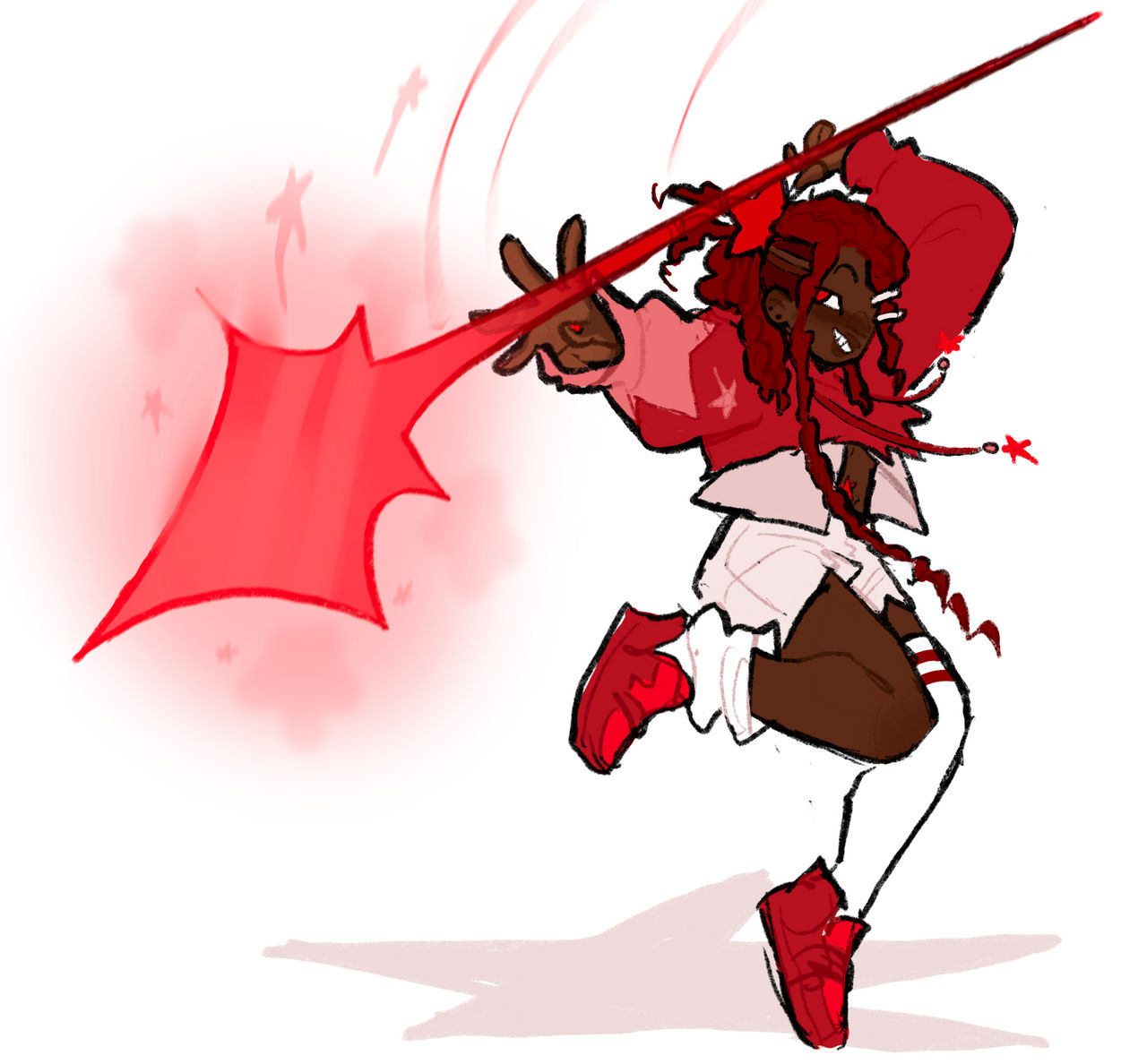 Red Deviantart Fandom Red Redesign by Sp00kberry on DeviantArt