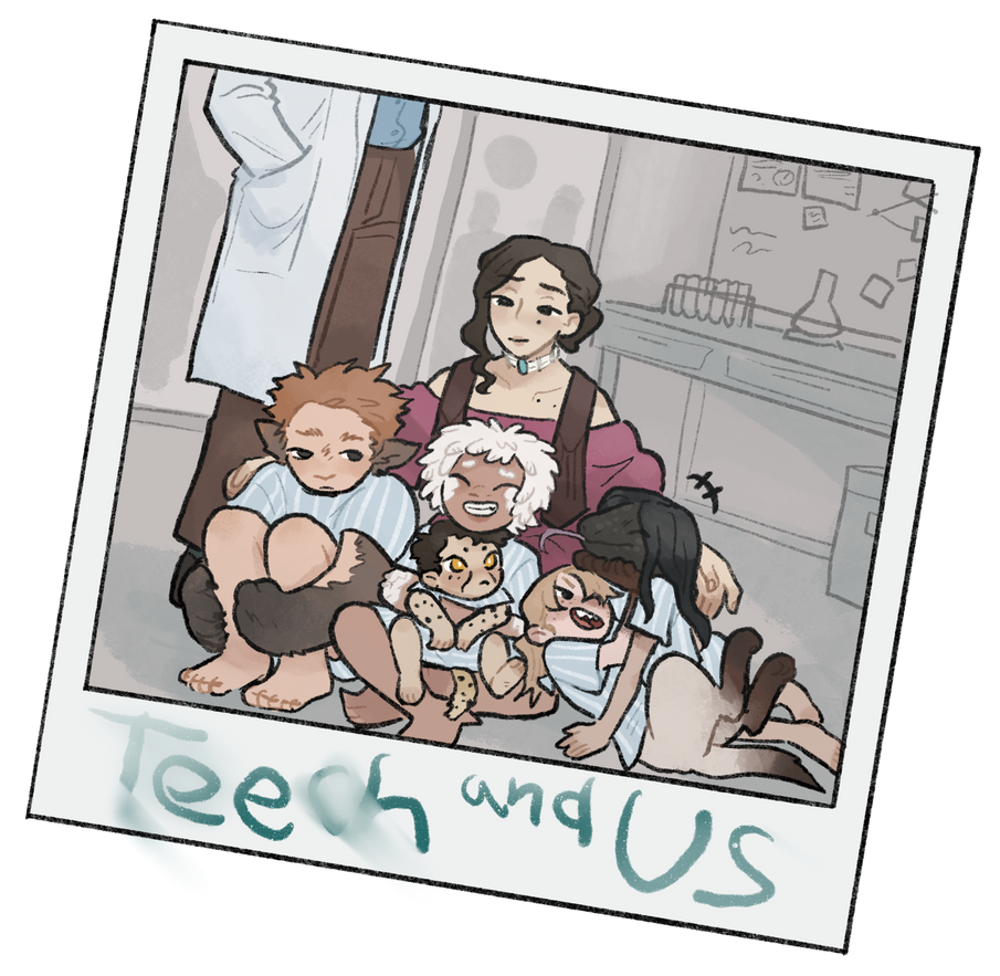 Teech Teech And Us by Sp00kberry on DeviantArt
