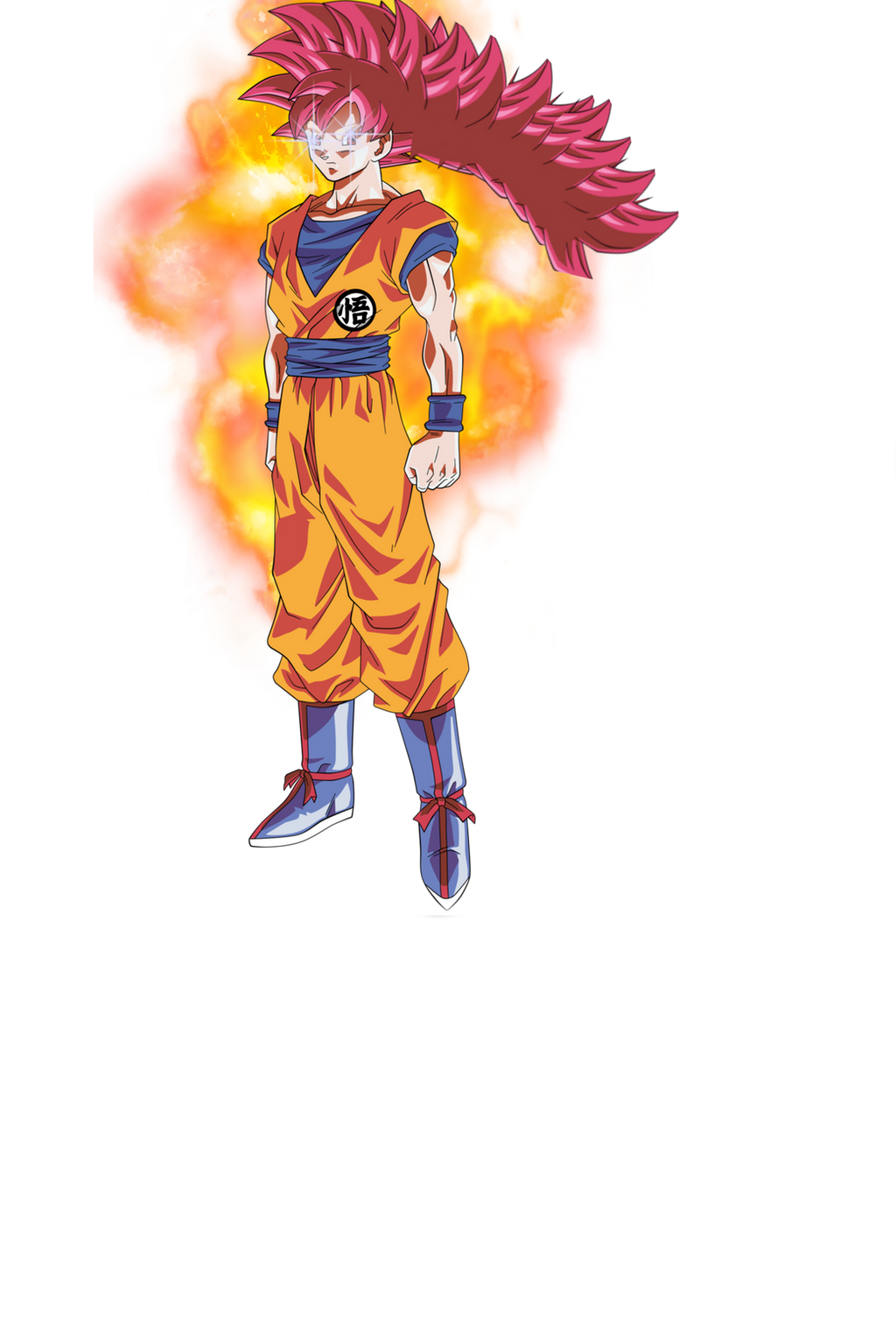 Dbz Assjg3 Ascended Super Saiyan God 3 Goku By Jessegames101123 On