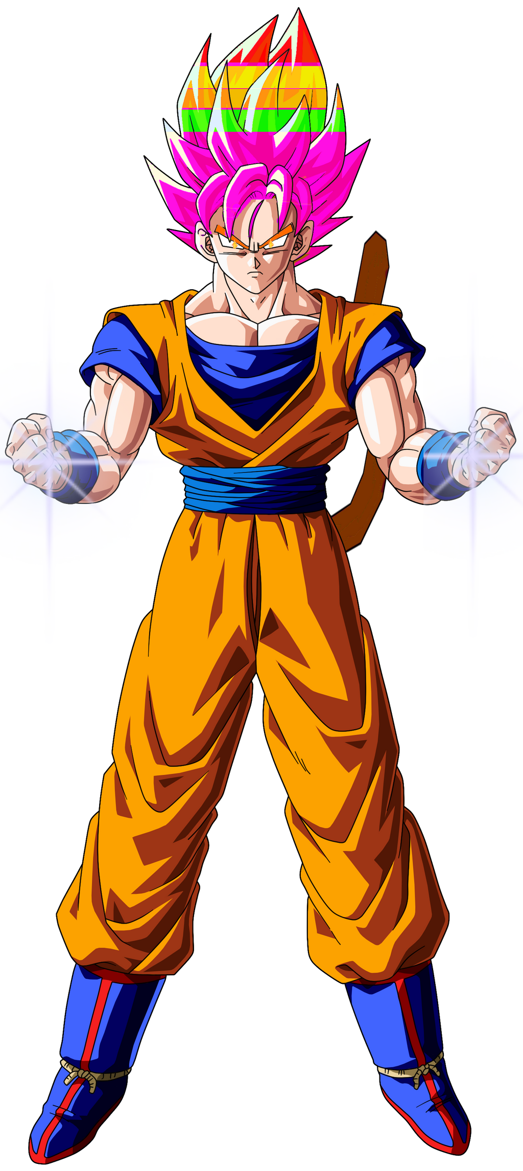 SSJR Goku (Super Saiyan Redux) by Jessegames101123 on DeviantArt