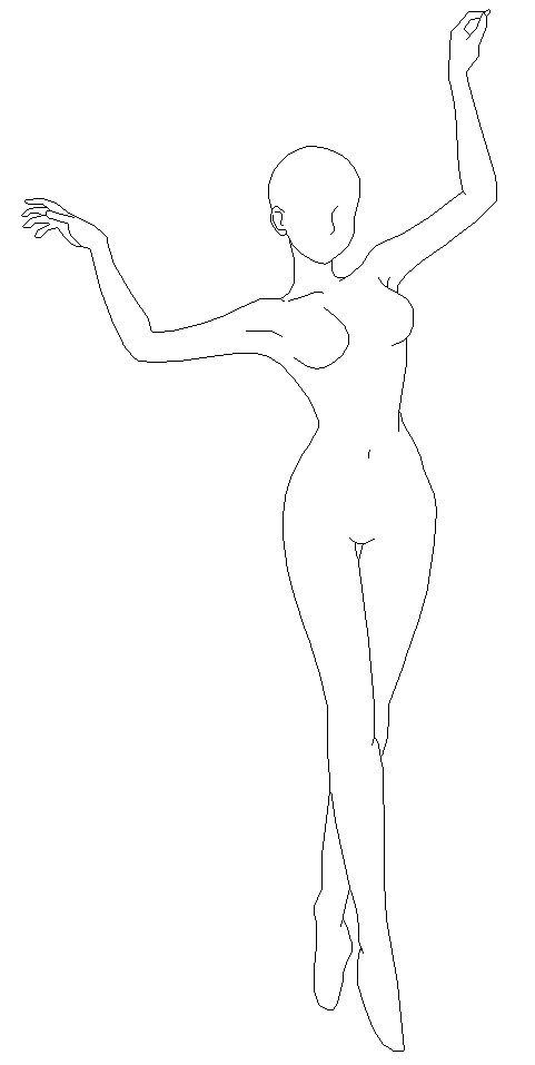 Interlinear Pose Pose 2 Lineart by FreeKissForAll on DeviantArt