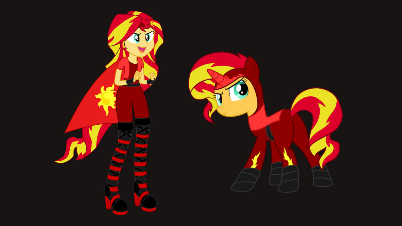 Human Rocking Pony Phoenix Blaze (Pony and Human) by AmadonDawn on DeviantArt