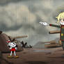 Cuphead vs Tanya von Degurechaff