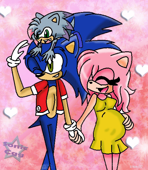 Sonamy Family Request by DashRoseTH on DeviantArt