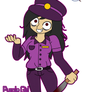 Collab FNaF-Alejandra cosplay Purple girl