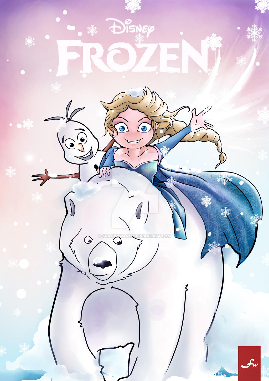 Naughty Elsa ( frozen disney ) by frankywang2 on DeviantArt