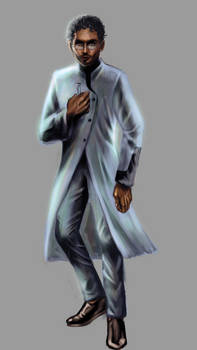 Male Scientist Concept