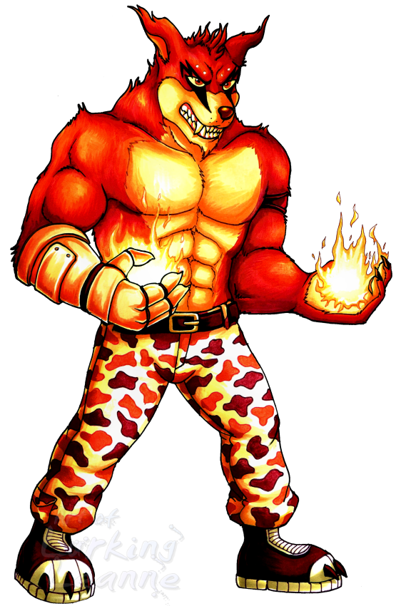 Py-ro Crunch (fire elemental)