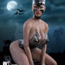 Bat Mask Woman