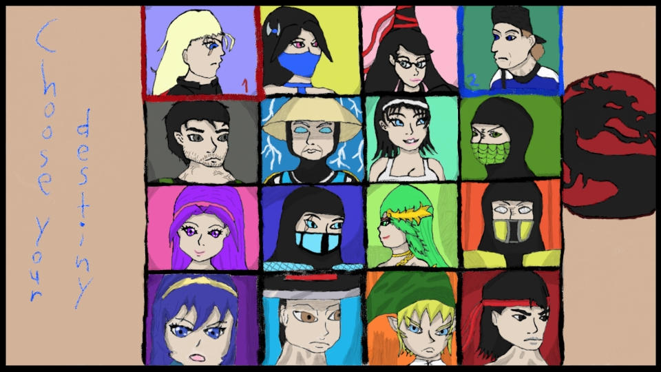 Custom Mk Roster Custom Mortal Kombat Roster by Zerowarman on DeviantArt