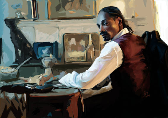 Portrait of Snoop Dogg