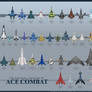 Ace Combat - Fighter Chart
