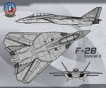 F-28 Tomcat II by Jetfreak-7