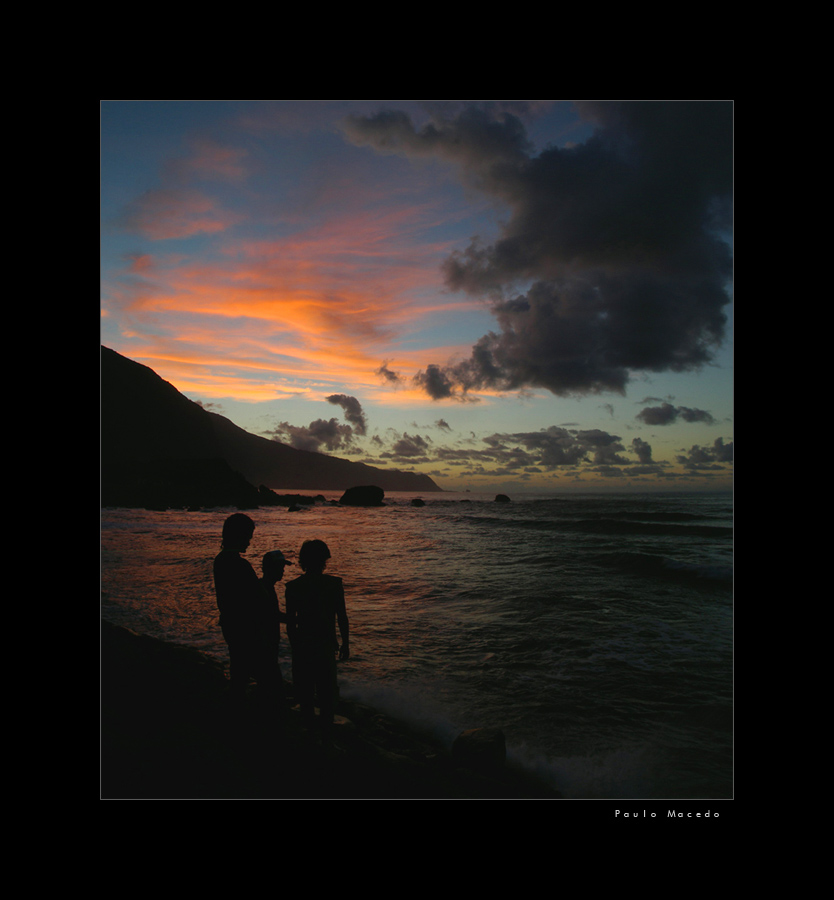 Sunset and Friends