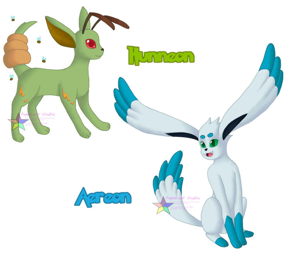 Hunneon PKMN: Cantessy - Hunneon and Aereon by PuppyLuver on DeviantArt