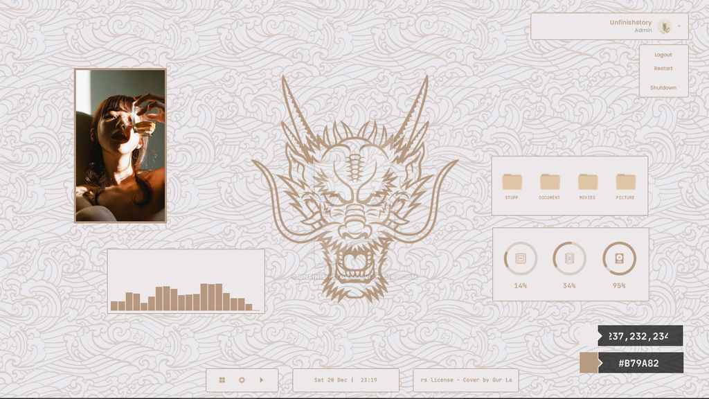 Dragon Xwidget skin by unfinishstory on DeviantArt