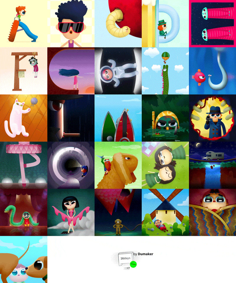 My 36 days of type 2017 challenge by Dumaker on DeviantArt