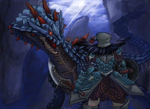 Encounter With Lagiacrus (Before Revision)