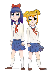 Pop Team Epic Fanart