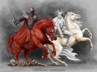 The four horsemen of the Apocalypse by Devilry