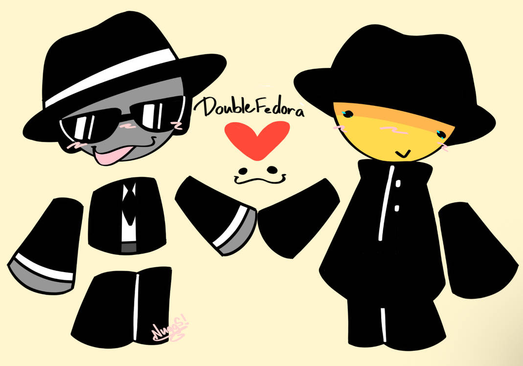 doublefedora :P by ILovaDnBwithNuggies on DeviantArt